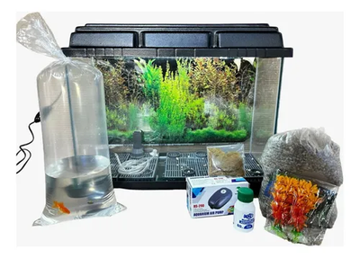 Kit Pecera 50x35x20 Completa Full ! 1 background